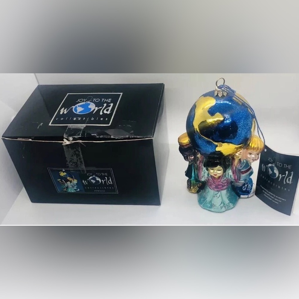 Joy To The World Collectibles Kurt S. Adler PLANET HOPE Ornament LE 1000 Poland